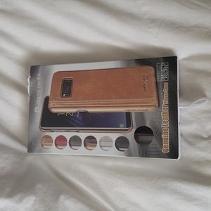 NWOT Samsung Galaxy S8 leather phone case